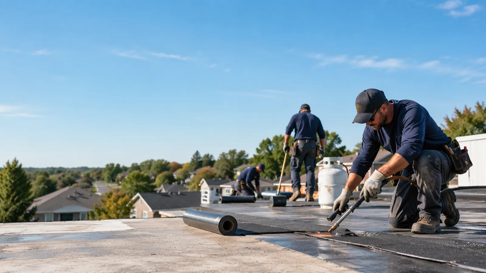 Flat Roof Leak Repair providers in Graymont, IL